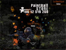 Tablet Screenshot of paintballmarseille.com